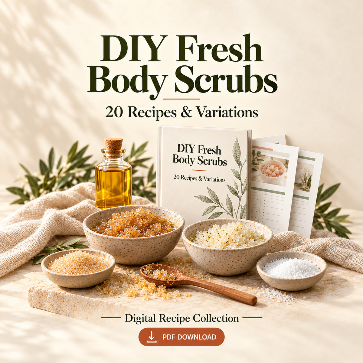 DIY Fresh Body Scrubs