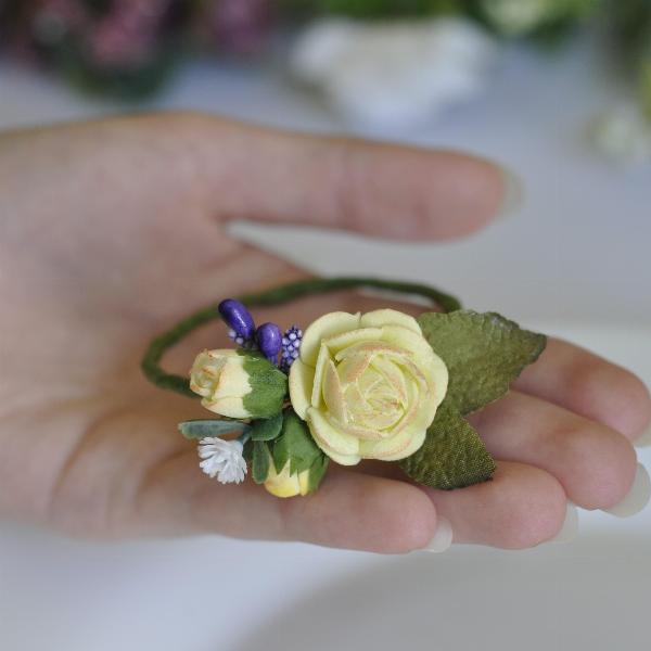 Napkin ring ''Delicate bouquet'' [3]