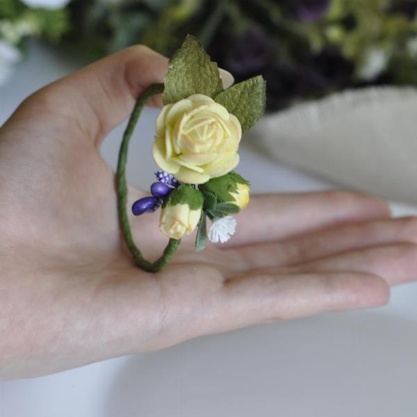 Napkin ring ''Delicate bouquet'' [4]