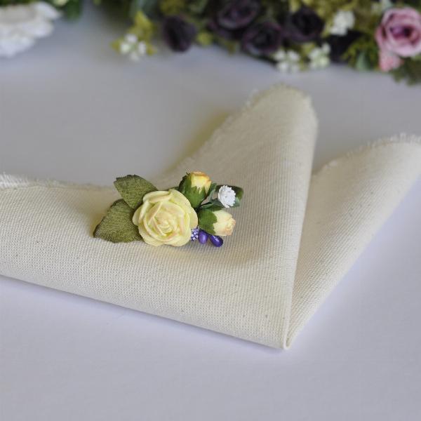 Napkin ring ''Delicate bouquet'' [6]