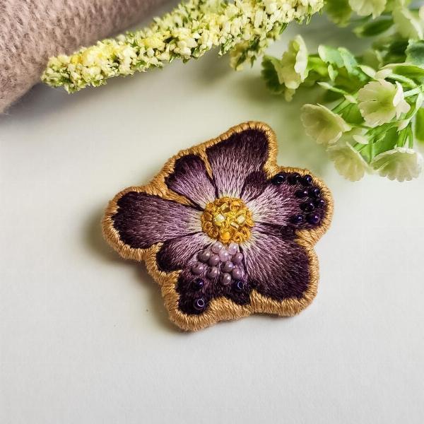 Cosmea brooch [1]